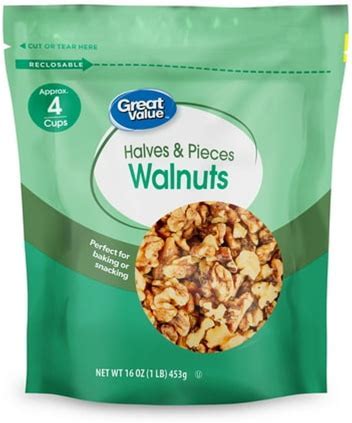 Walnuts Halves 16oz 2pk