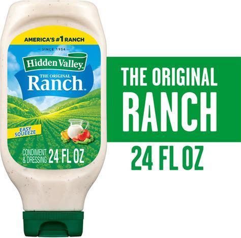 Ranch Dressing Hidden Valley 24oz