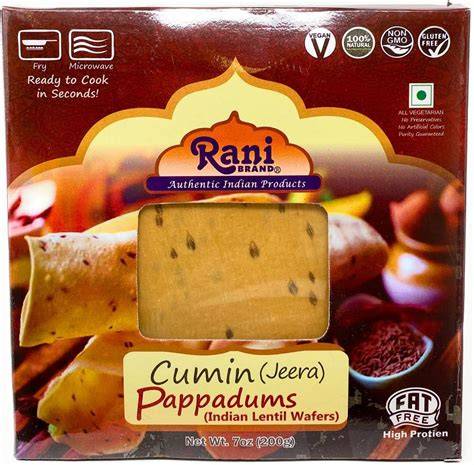 Papadum Cumin 7oz