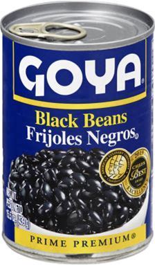 Goya Black Beans 15oz