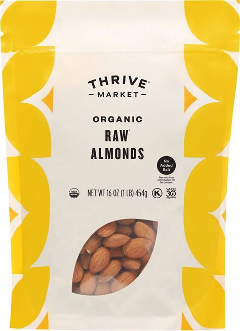 Almonds Raw 16oz Value Pack