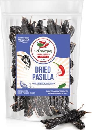 Pasilla Dried Chiles 4oz