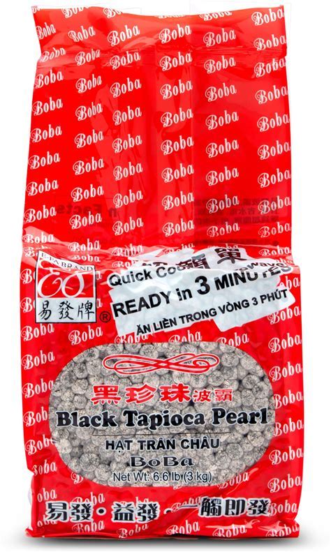 Tapioca Pearls Black 16oz