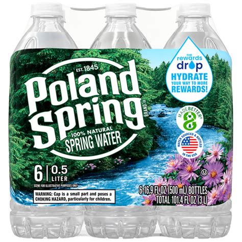 Poland Spring Water 6pk