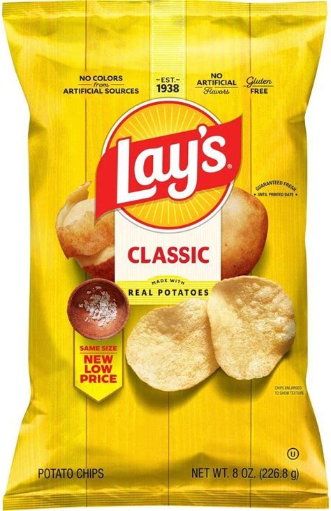 Lay's Classic Chips 8oz