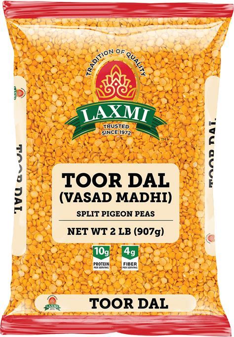 Toor Dal 4lb Value Pack