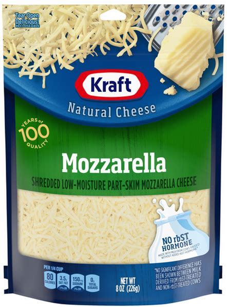Kraft Shredded Mozzarella 8oz Value Pack