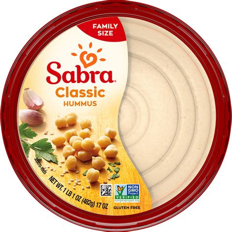Sabra Classic Hummus 17oz Value Pack