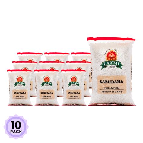 Sabudana Tapioca 4lb Value Pack