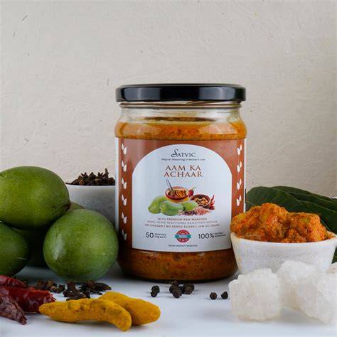 Mango Pickle Achaar 14oz Organic